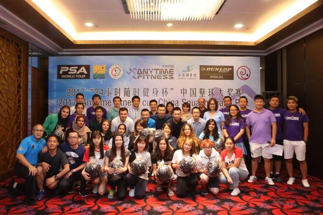 “24小时随时健身杯”中国壁球大奖赛 PSA 世界壁球职业赛事